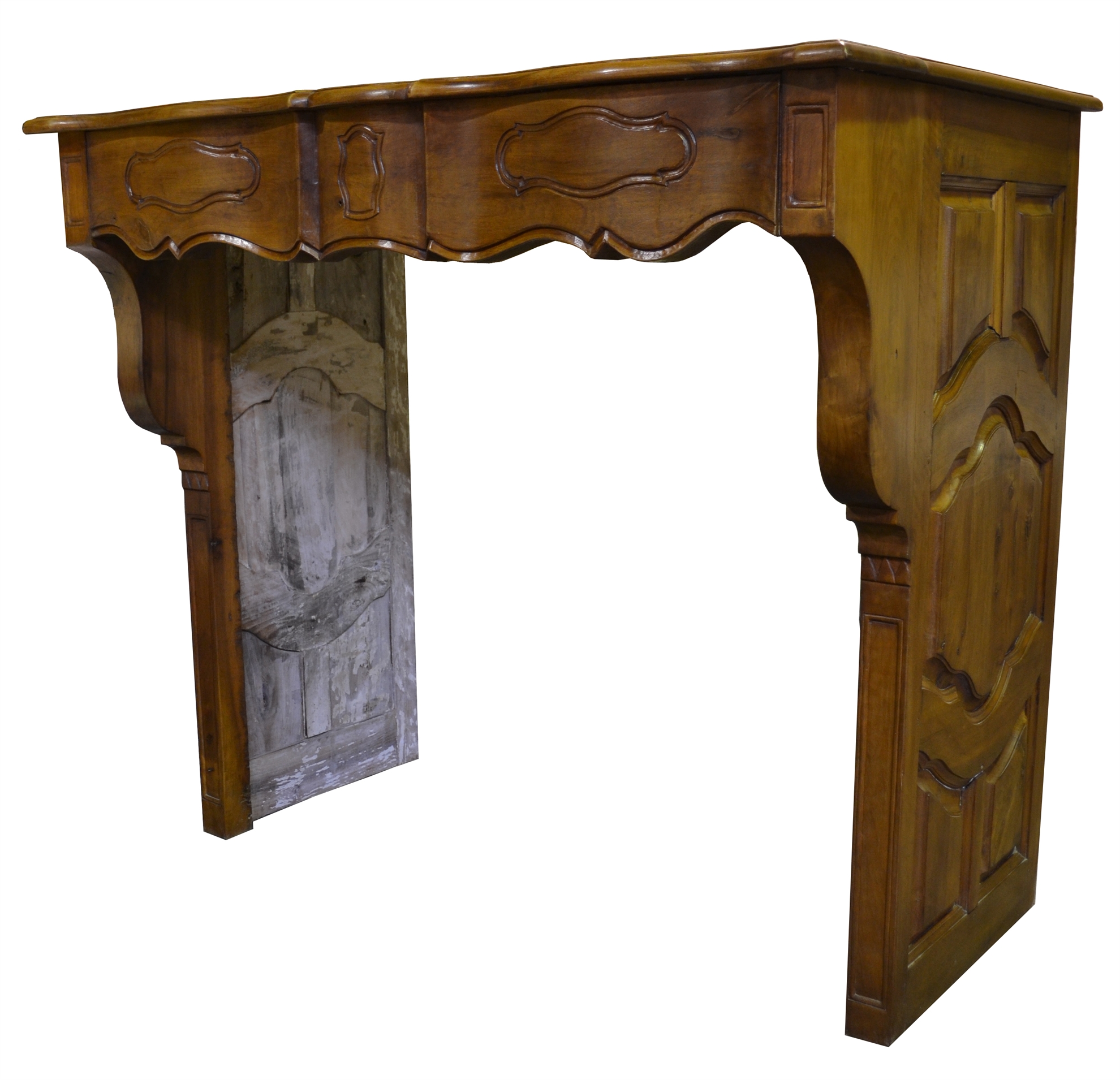 123/2024  - French Fruitwood Mantel