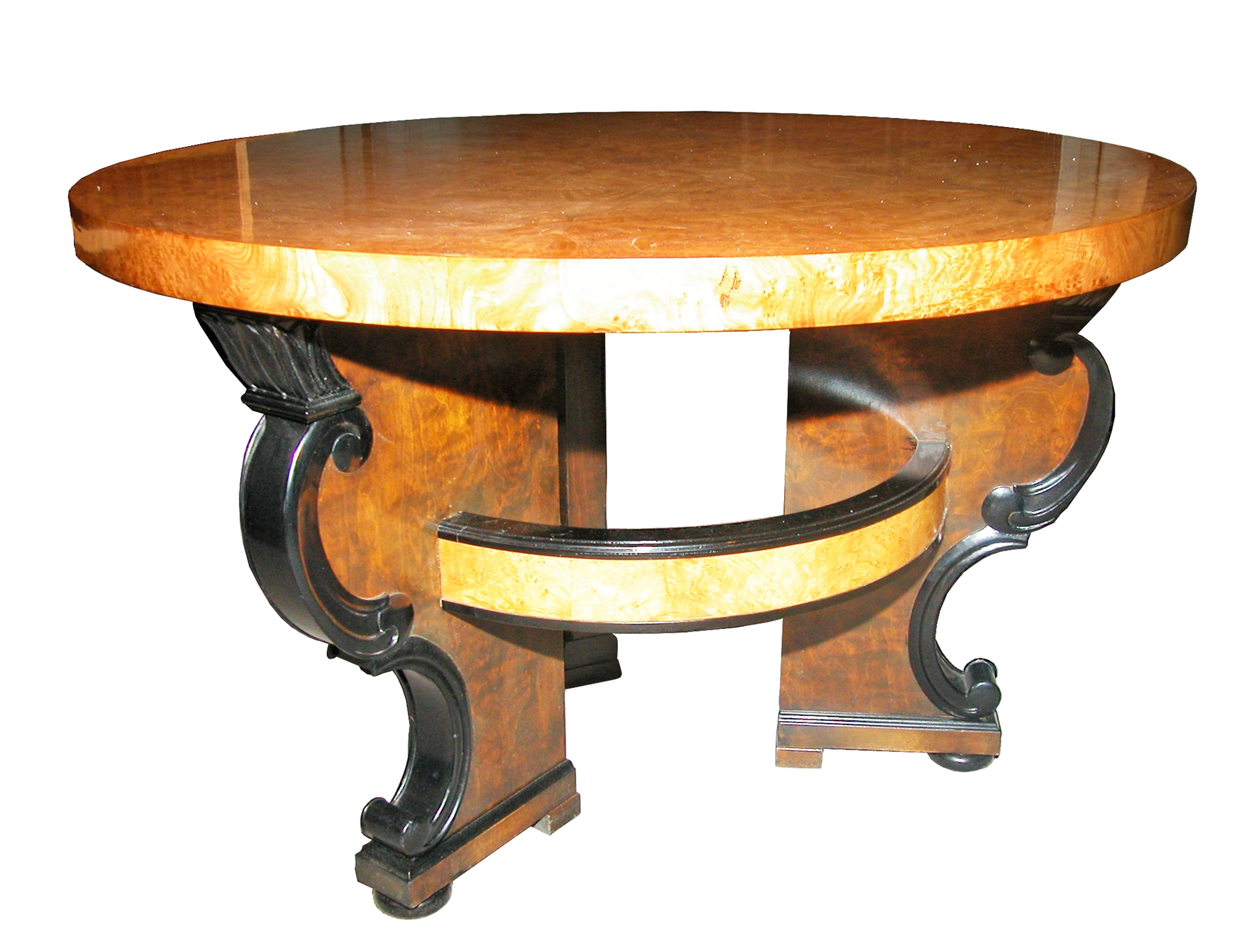 125/2041 - Round Art Deco Side Table
