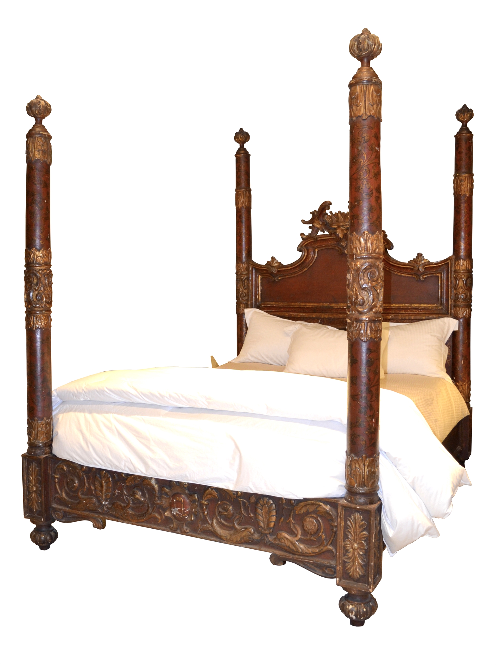 127/2005 - Carved Italian Bed