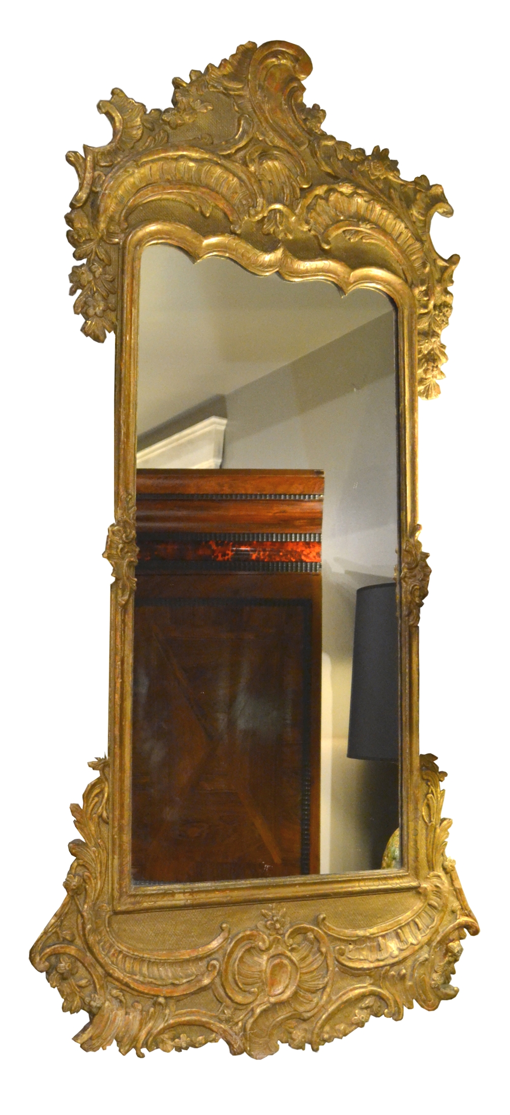 128/2012 - Tall Gilt Mirror