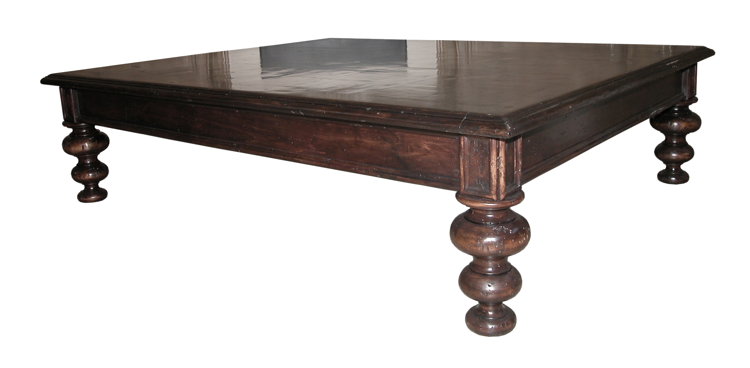 Deauville Coffee Table with Parquet Top