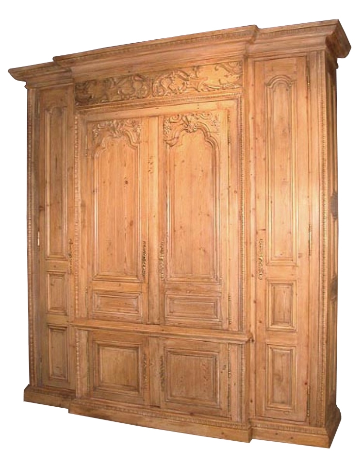 Custom Large Scale Pine Cabinet