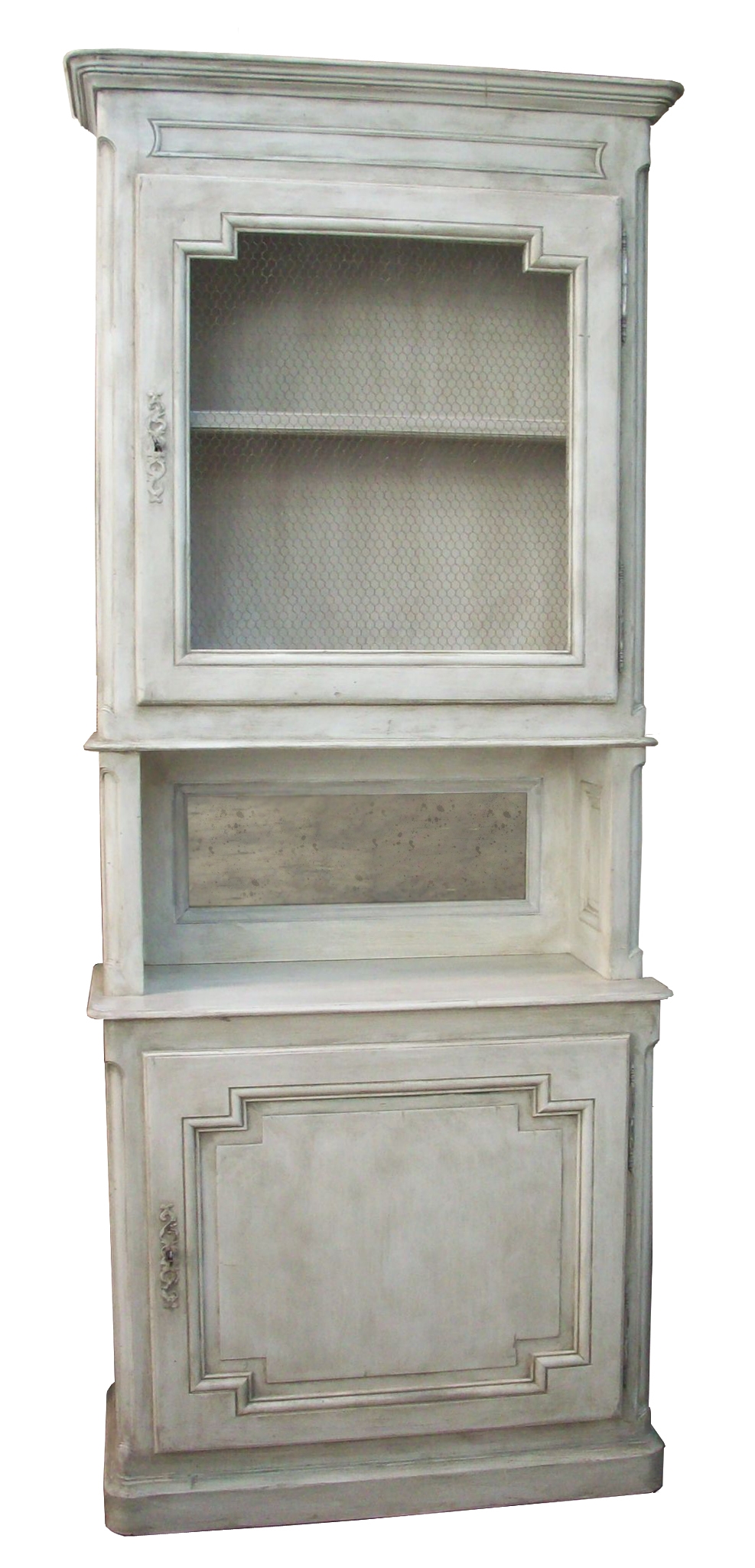 Custom Painted Maple Cabinet