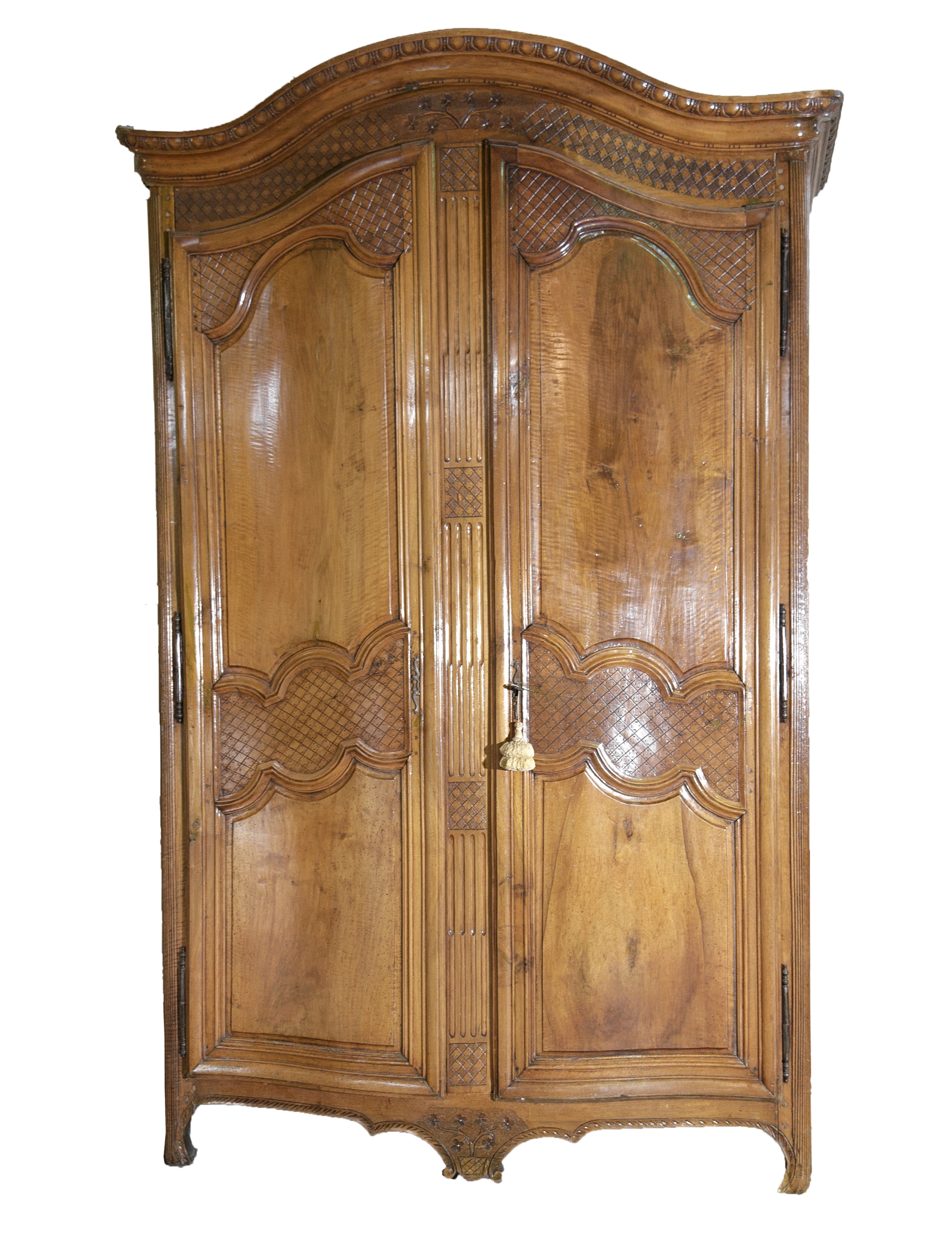 Serpentine French Armoire
