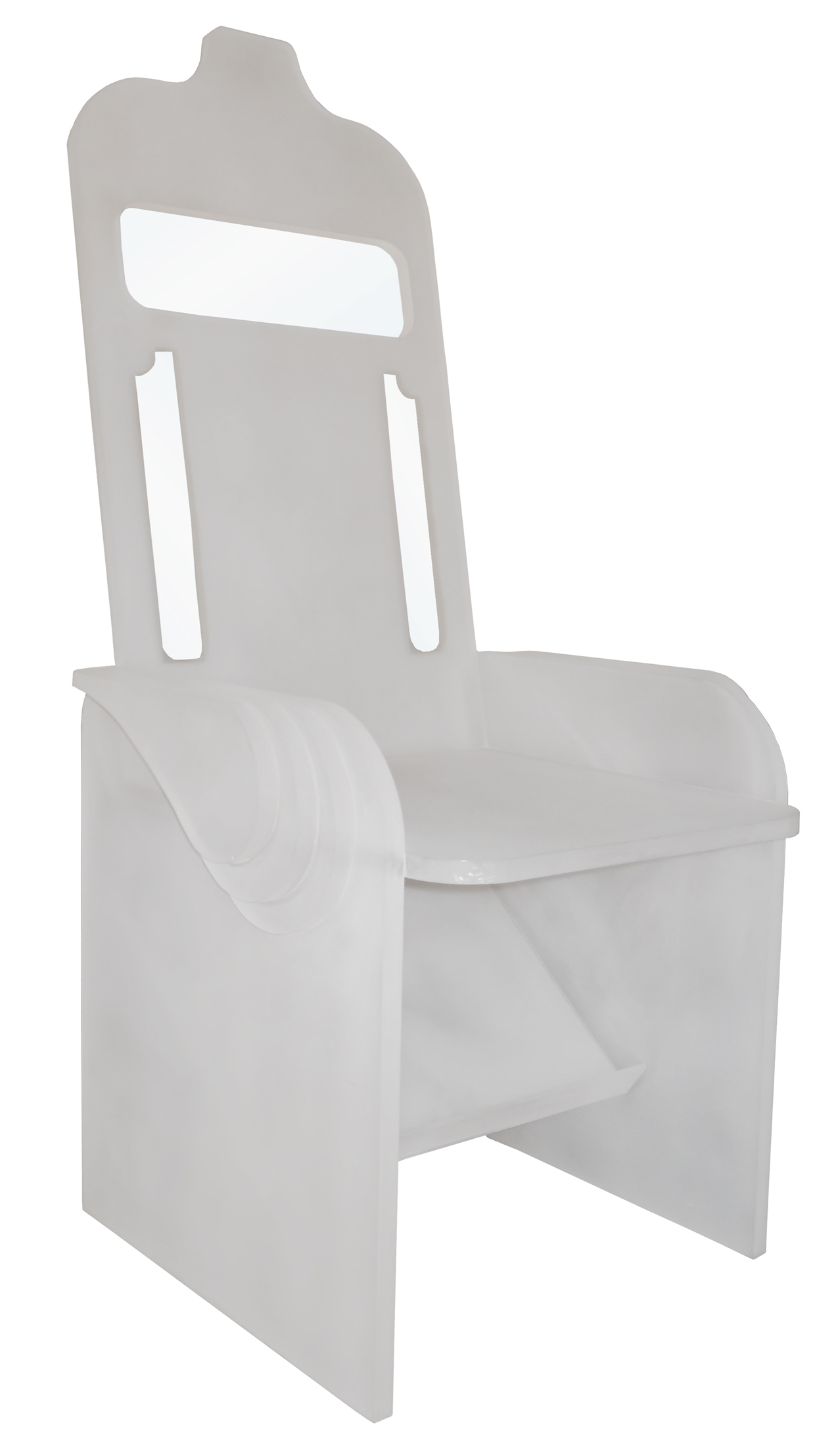 mb/3039 - Etched Lucite Chair