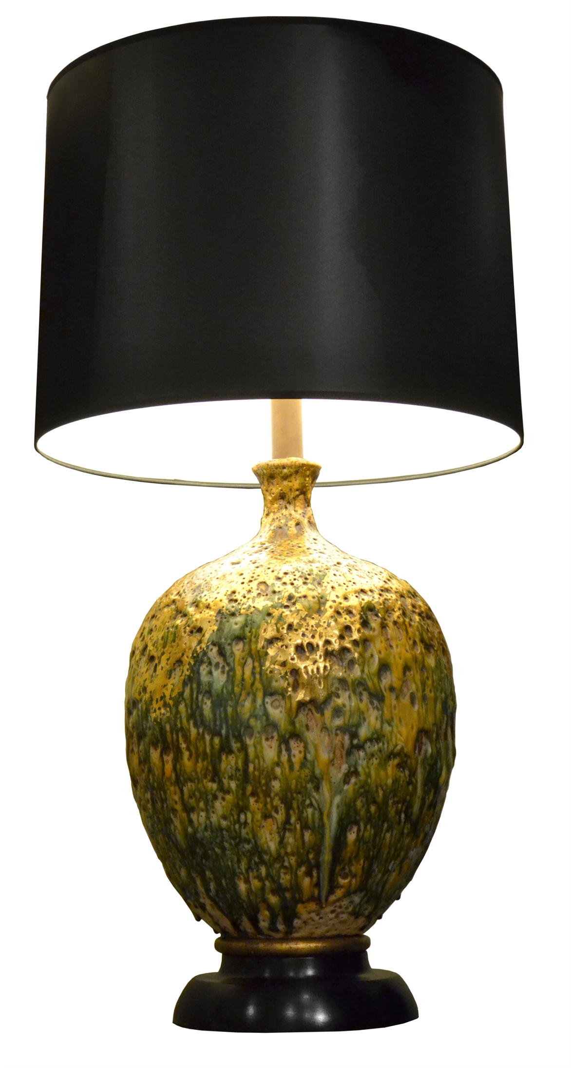 MB/3044 - 1970's Textured Glaze Lamp