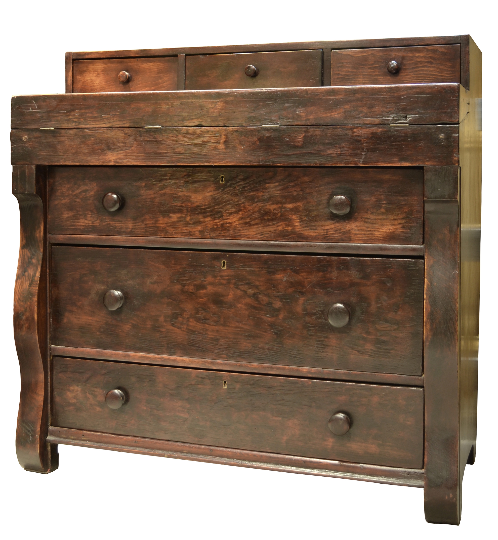 mb/3071 - American Chest of Drawers/ Standing Desk