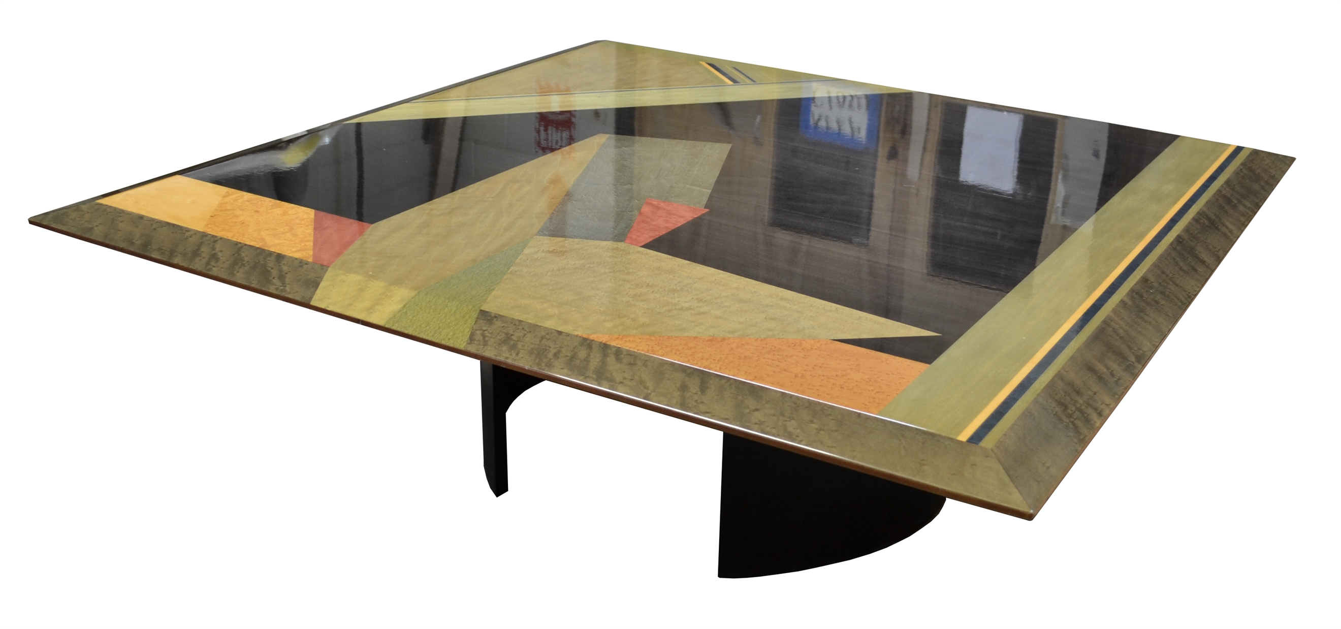 MB/3111 - Square Multi-Colored Coffee Table