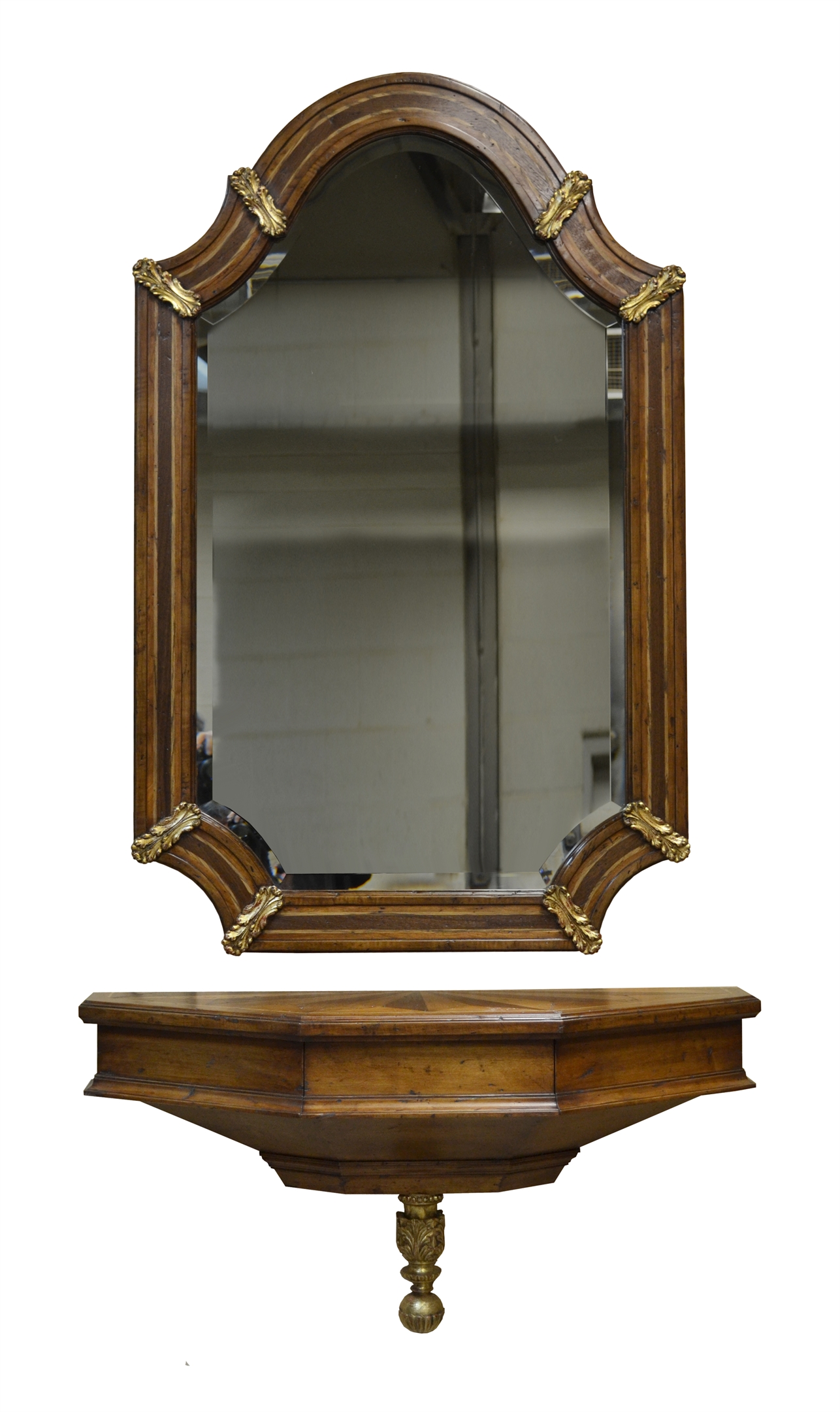 SOLEIL CONSOLE AND MIRROR