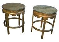 Image of Pair of Gilt Tables