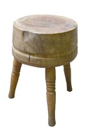 Image of Round Butcher Block Table