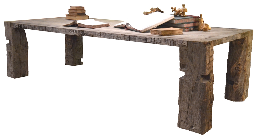 Product Details Rough Hewn Dining Table