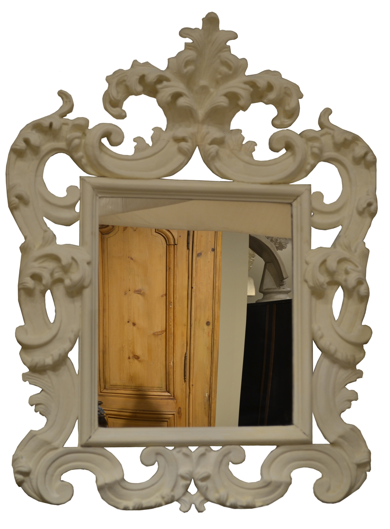 124/2018 - Italian Painted Mirror