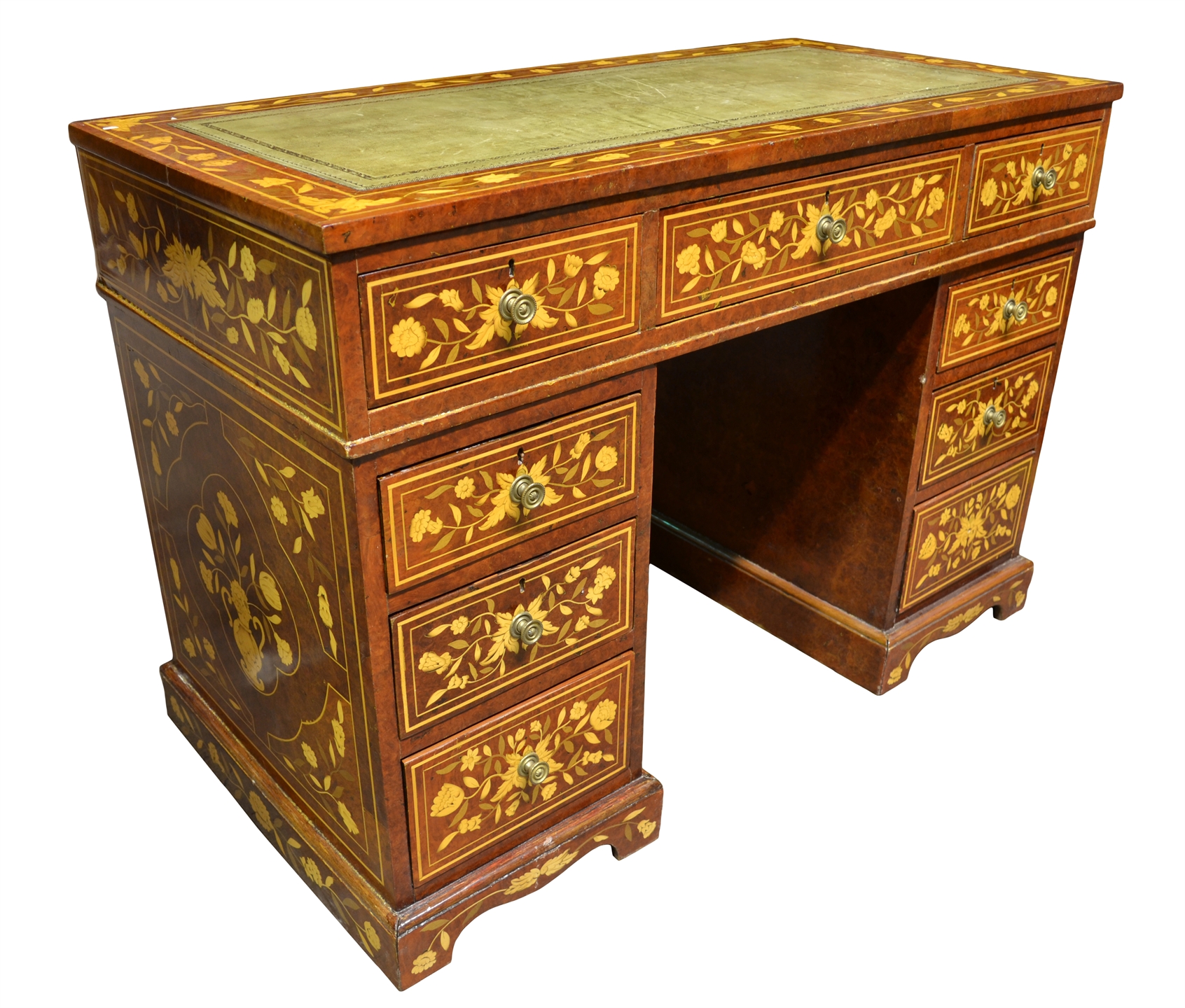 128/2010 - Inlaid Small Desk