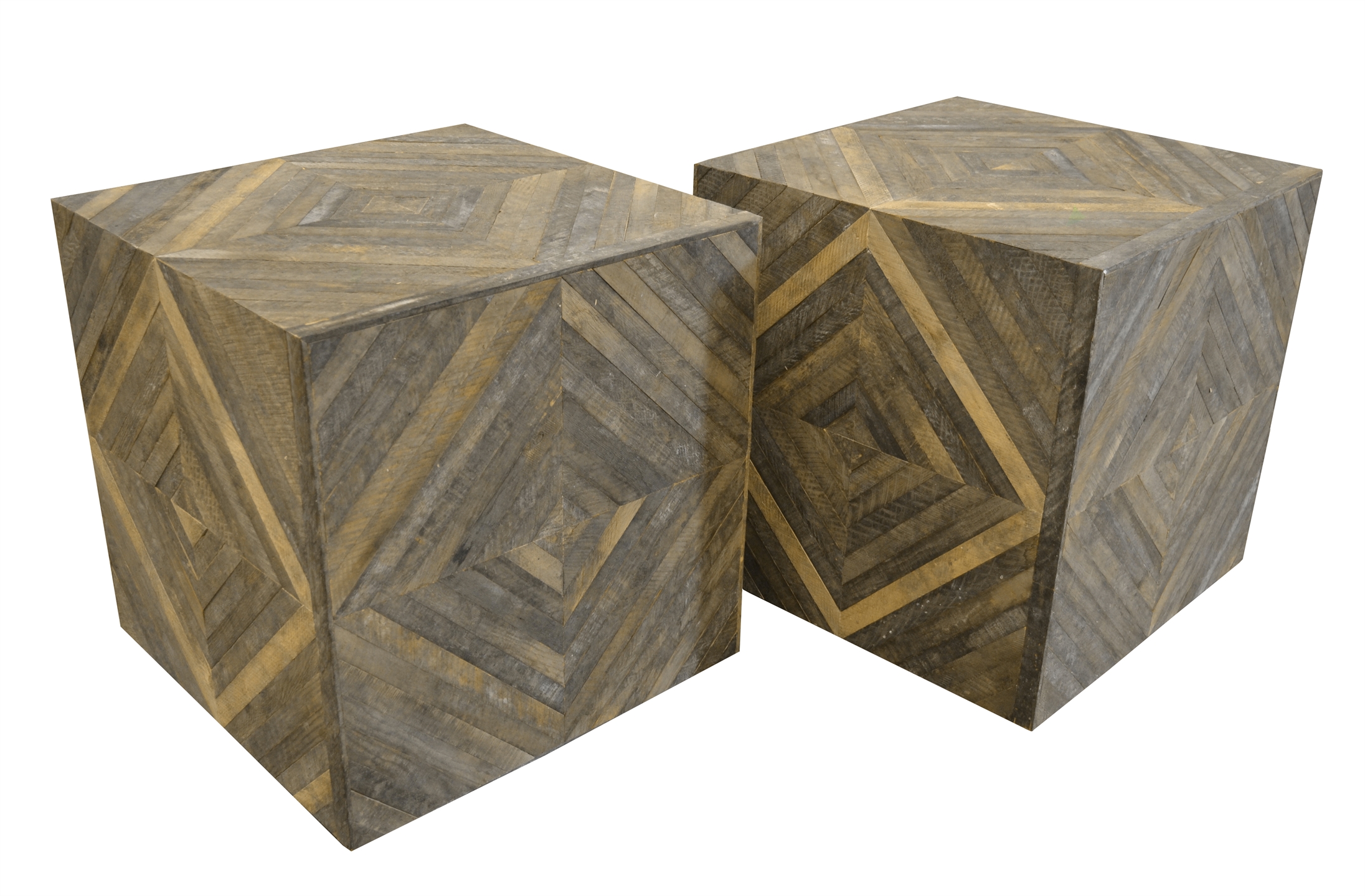 Diamond Cube Side Tables
