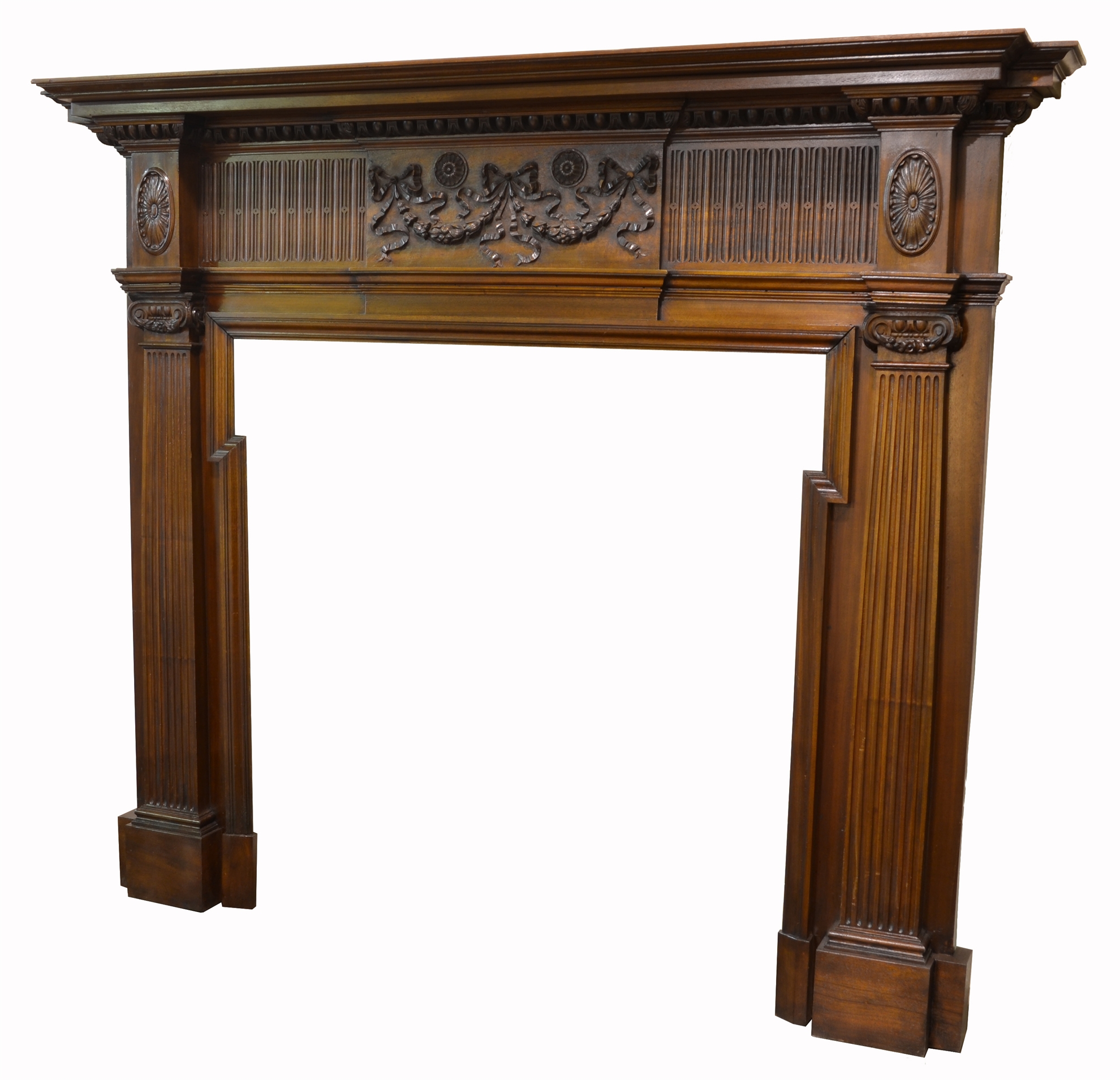 MB/1037 - Mahogany Mantel