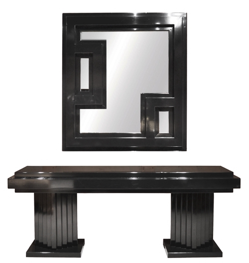 Manhattan Console and Mirror