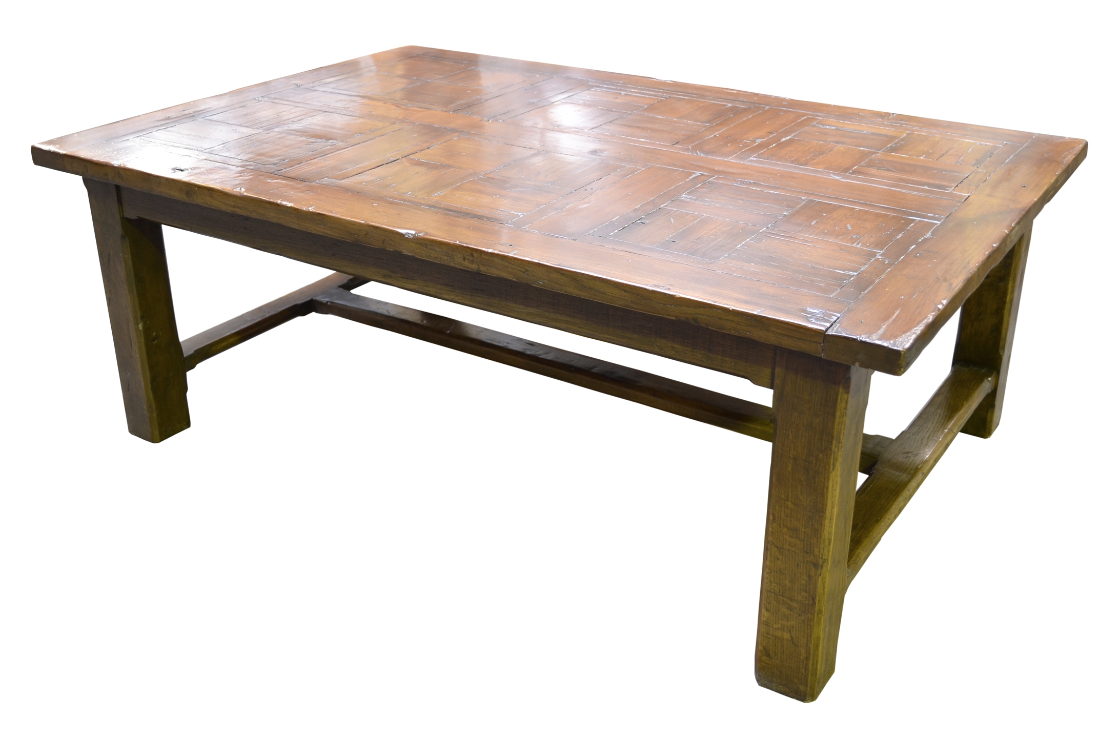 Parquet Top Coffee Table