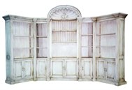 Image of Custom Octagonal Shell TV Cabinet