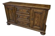 Image of Custom Parquet Top Buffet