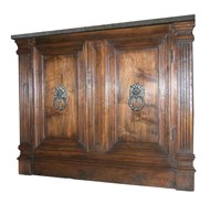 Image of Custom Walnut Bathroom Vanity